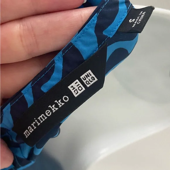 Marimekko x Uniqlo Cotton Shift Dress size Small - Picture 8 of 10